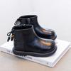 Botas para Niños, Botines Cortos para Niñas, Nuevo Estilo Otoño e Invierno 2026, Botas tipo Martin para Niñas, Zapatos Pequeños de Piel con Forro de Felpa, Botas Dobles de Piel de Algodón para Invierno