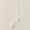 Calcetines largos para mujer hasta la pantorrilla, hechos a mano, sin costuras en la puntera, algodón puro, para primavera, otoño e invierno, hasta la rodilla
