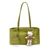 Otoño temprano 2026 nuevo simple casual elegante para ir al trabajo ligero gran capacidad bajo el brazo hombro elegante de alto valor bolsa tote