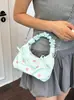 Bolso Verde Menta para Mujer 2026 Estilo Nuevo Textura Simple Bolso de Axila Bolso de Hombro Único Cruzado para el Trabajo y los Viajes Bolso Tote Pequeño