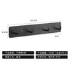Ganchos de Acero Inoxidable sin Clavos de Múltiples Filas Transfronterizos con Adhesivo Fuerte para Cocina y Baño, Ganchos de Pared sin Clavos, Ganchos de Pared Adhesivos sin Rastro