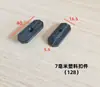 Clips de Plástico en Forma de T para Pisos de Madera Plástica, Sujetadores para Tablas de Madera Plástica, Accesorios de Plástico para Pisos, Tornillos Pequeños de Cabeza de Acero Inoxidable