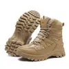 Calçados Masculinos Plus Size Respiráveis para Caminhada Calçados Especiais para Forças Armadas Calçados de Treinamento Resistentes ao Desgaste para Uso Externo Botas de Combate Masculino Venda por Atacado