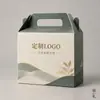 Embalagem ecológica personalizada impressa, de alta qualidade e requintada, com laminação, frete grátis, recomendada para uso comercial e disponível em cores personalizadas para caixas de presente