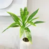 Madeira Artificial Brasileira 90cm de Altura Planta Grande em Vaso para Vitrine, Arranjo de Folhagens, Hall de Hotel, Atacado Transfronteiriço