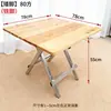 Mesa cuadrada plegable de madera maciza, multifuncional para uso en exteriores, adecuada para refrigerios nocturnos, puestos, viviendas de alquiler, uso doméstico, escritorio de estudiante, disponible para venta al por mayor, portátil