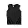 Camiseta informal sin mangas de algodón puro de peso pesado para hombre y mujer, ideal para combinar con todo, chaleco deportivo de verano a la moda.