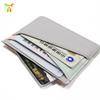 Creativo tarjetero de piel PU a juego de colores estilo ins tarjetero para tarjetas bancarias y de identificación de cuero tarjetero múltiple