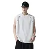 Chal de Modal Fresco de Verano para Hombre, Corte Holgado, Tallas Grandes, Nueva Camiseta sin Mangas Elegante y de Moda 2026 para Niños, Venta al por Mayor
