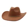 Aliexpress Amazon Wish Top Corazón de Melocotón para Hombres y Mujeres Sombrero de Lana de Ala Ancha Sombrero de Vaquero Occidental Sombrero de Jazz