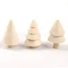 Árbol de Navidad de Madera Exquisito y Popular para Pintar DIY Infantil