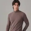 Conjunto Térmico DeRong300g de Alta Calidad para Hombres y Mujeres, Cuello Redondo Alto, Cepillado por Ambos Lados para Otoño