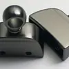 Accesorios para llaveros de coche: Hebilla de aleación de zinc multifuncional de marca moderna, hebilla de herradura, anillo de resorte, herrajes, se puede grabar con láser con logotipo