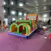 Nueva entrada de barrera inflable grande para terreno castillo inflable tobogán parque infantil Entrada Grande combinación trampolín
