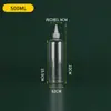 5 Botellas de Plástico Transparente de Grado Alimenticio de 10 ml, Botellas con Punta de Exprimidor, Botellas para Pigmentos y Condimentos, Botellas para Medicamentos, Botellas para Lociones, Botellas Redondas Pequeñas