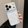 Capa de Celular de Couro com Padrão de Losango e Janela Grande Luxuosa Adequada para Apple 17Promax Tendência 16Pro Personalizada 15/14