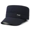Gorra de Invierno para Hombre Estilo Papá Protección contra el Frío Protección para los Oídos Gorra de Copa Plana para Hombres de Mediana Edad y Mayores Abuelo Hombre Mayor Gorra Gruesa de Algodón Cálida con Terciopelo