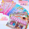 Popular Vestido Versátil para Niña Pegatinas de Disfraz Juguete Infantil Pegatinas de Atuendo de Moda para Niñas Tablero de Juego Hecho a Mano Libro Silencioso
