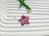 Pasador de Estrella de Dopamina Y2K Lindo para Niña Estrella de Cinco Puntas Pasador de Cabello Color Caramelo Ins Clip BB Clip para Flequillo