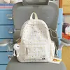 Mochila Escolar Transfronteiriça para Meninas do Ensino Fundamental, Alunos do Ensino Médio e Alunos do Ensino Fundamental, Grande Capacidade, Mochila Tendência de Nicho com Acabamento de Alta Qualidade