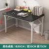 Mesa plegable de escritorio para computadora, mesa de comedor sencilla para alquiler, mesa de comedor pequeña para el hogar, escritorio rectangular para estudiantes