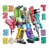 Juguetes Transformables Digitales para Niños Combinación de Dígitos 0-9 Robot Transformable Juguetes Educativos Venta al por Mayor Entrega Directa de Fábrica