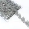 Tiras de respaldo con pedrería de hoja de código de barras al por mayor de fábrica para vestidos de novia, zapatos, bolsos, accesorios de ropa, joyería y otros accesorios.