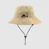 Sombrero de Pescador Impermeable, Sombrero de Cubo Plegable, Sombrero Delgado de Secado Rápido para Verano, Senderismo al Aire Libre, Sombrero de Sol para Hombres, Sombrero de Sol para Mujeres