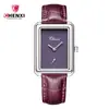 CHENXI/Dawn Reloj para Estudiante Reloj Cuadrado Correa de Mujer Reloj de Mujer Marca Dawn Reloj de Cuarzo 090A