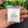 Red social bricolaje suelo de cristal transparente barato bolsa grande partículas suelo termoplástico moldeable material libre de resina slime