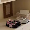 Sapatilhas de Ballet Femininas Sapatilhas Planas Slip-On Novidade Primavera e Verão 2026 Sapatos Casuais Rasos Mary Jane Infantis para Estudantes