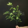 Folhagem Artificial Eucalipto com 27 Folhas Decoração de Casa Paisagismo Plantas Artificiais Estilo Floresta Arranjo de Casamento Folhagem Comércio Transfronteiriço