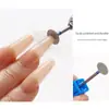 Cabezal de pulido de uñas de diamante, abrasivo de diamante en forma de disco para eliminación de callosidades en los pies, eliminación de piel muerta, herramienta de pulido y modelado de uñas