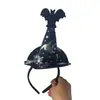 Accesorios de Fiesta de Disfraces del Festival de Fantasmas de Halloween Aro de Cabeza de Calabaza Araña Murciélago Calavera Sombrero de Bruja Aro para el Cabello Hebilla para la Cabeza