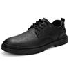 Zapatos de herramientas de talla grande transfronterizos, zapatos de hombre, zapatos de moda de otoño, nuevos zapatos de cuero con suela gruesa y aumento de altura, zapatos casuales de caña baja transpirables para hombre.
