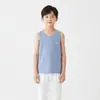 Colete infantil de algodão puro, colete pequeno para usar por baixo, camada interna respirável antibacteriana, pijama infantil, preço especial de liquidação