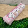 Nuevo Estuche de Lápices de Dibujos Animados para Estudiantes de Primaria, Lindo Estuche de Lápices de Gran Capacidad, Bolsa de Almacenamiento Infantil Impermeable de PU