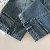 Jeans de Otoño para Niños Muye Estilo Coreano Únicos Pantalones de Pierna Ancha Versátiles Casuales para Niños Moda para Bebés Pantalones Largos Modernos