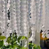 Adereços de Casamento Bola de Espuma Branca Redonda Corda Decoração de Casamento Parede de Fundo de Palco Decoração da Área de Boas-Vindas Celebração do Festival do Barco-Dragão