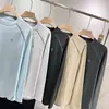 Camiseta Esportiva de Ciclismo Manga Longa Gola Redonda Estampa Contrastante Splicing Estilo Unissex Tendência 8669