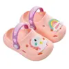 Pantuflas de Verano para Niñas, Lindas, de Suela Blanda, Antideslizantes, Pantuflas para Niños, Bebés, Zapatos con Agujeros para Niños