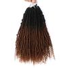 Peluca de ganchillo para comercio exterior de fibra química europea y americana Bomb Twist, peluca BT de trenzas sucias hechas a mano, moda africana para mujer