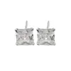 ES1 Estilo Coreano Brincos de Zircônia com Garras Pequenas S925 Prata Brincos de Corpo Inteiro Moda Simples Popular na Internet Brincos de Casal Brincos