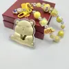 Chaveiro Moderno Simples Moda Versátil Pingente de Bolsa Gato Kt Deus da Riqueza Imediata Panda Feliz Pingente