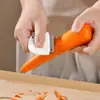 Pelador de Jengibre Multifuncional Herramienta Doméstica para Pelar Jengibre Cuchillo Pelador de Acero Inoxidable Herramienta de Cocina para Pelar Patatas