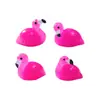 Transfronterizo Nuevo Producto Creativo Muñeco Flamenco DIY Accesorios de Decoración Mini Escritorio Micro Paisaje Resina Pequeños Adornos