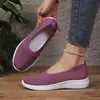 Zapatos casuales de verano transpirables para mujer de talla grande, con suelas suaves, cómodos para ir al trabajo y caminar, disponibles para dropshipping