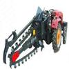 Máquina de vala de jardim tipo corrente máquina tipo pneu máquina trator máquina de lavoura do solo Máquina 12 é 51 Máquina 2 Pecuária