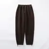 Pantalones de Chándal de Forro Polar 360g, Cómodos y Amigables con la Piel, Pantalones Casuales Cálidos, Pantalones de Pierna Recta Sueltos a la Moda, Estilo Jogger, Venta Directa del Fabricante