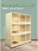 Gaiola de Criação de Gatos, Gaiola de Criação de Três Camadas, Casa de Gato Villa de Madeira Maciça de Espaço Livre para Uso Doméstico, Abrigo para Gatos, Armário para Gatos, Gaiola para Gatos